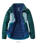L.L.Bean vrouwen donsjack nautisch marine/suikerpruim bovenkleding VT0645125 - Image 4