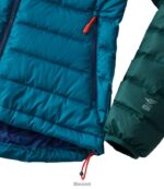 L.L.Bean vrouwen donsjack nautisch marine/suikerpruim bovenkleding VT0645125 - Image 5