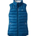 L.L.Bean vrouwen donzen vest donker marineblauw bovenkleding VT064880