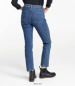 L.L.Bean vrouwen enkel-jeans met echte vorm steengewassen kleding VT064469 - Image 2