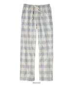 L.L.Bean vrouwen flanellen slaapbroekje lichtgrijze heide kleding VT0646976
