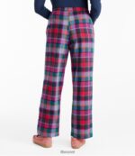 L.L.Bean vrouwen flanellen slaapbroekje lichtgrijze heide kleding VT0646976 - Image 3