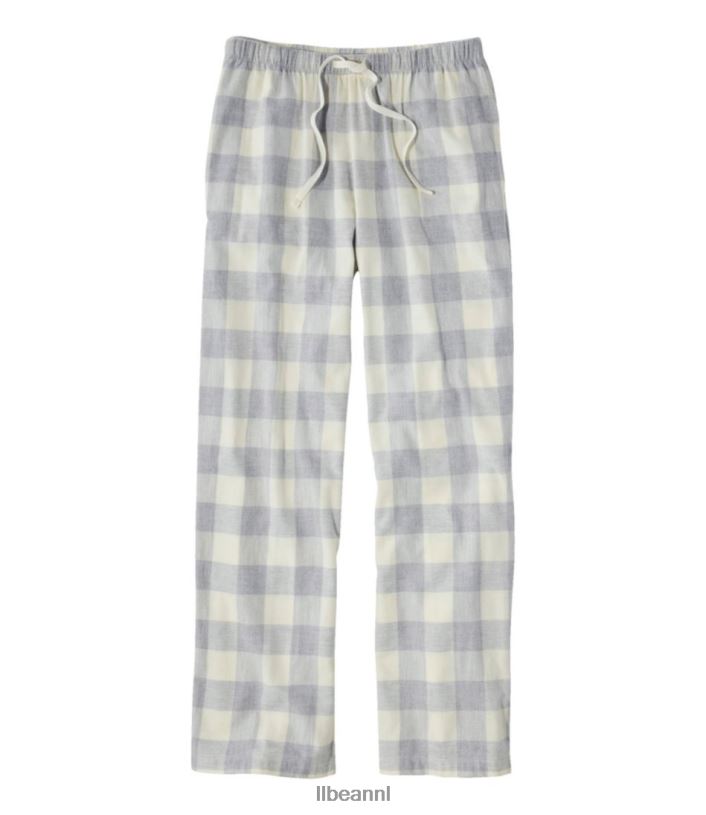 l_l_bean_vrouwen_flanellen_slaapbroekje_lichtgrijze_heide_kleding_vt0646976.jpg L.L.Bean vrouwen flanellen slaapbroekje lichtgrijze heide kleding VT0646976 - Image 1
