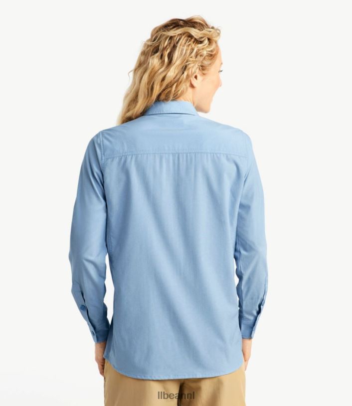 L.L.Bean vrouwen geen flyzone-shirt vervaagde roos kleding VT0643205 - Image 3