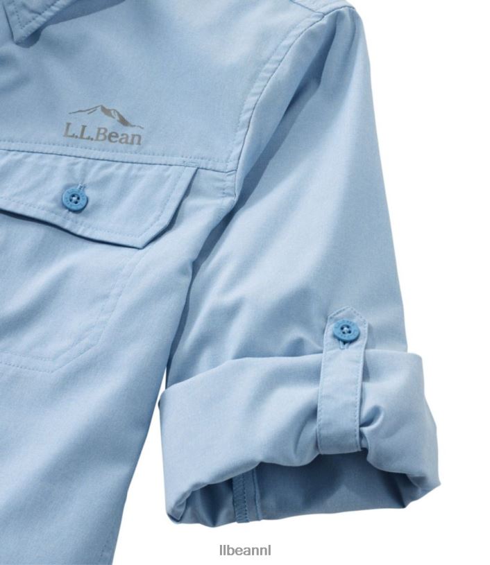 L.L.Bean vrouwen geen flyzone-shirt vervaagde roos kleding VT0643205 - Image 4