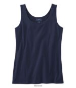 L.L.Bean vrouwen gelaagde tank klassieke marine kleding VT06410