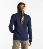 L.L.Bean vrouwen gewatteerd sweatshirt met volledige ritssluiting klassieke marine kleding VT0646406 - Image 3