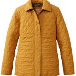 L.L.Bean vrouwen gewatteerde rijjas helder brons bovenkleding VT064832