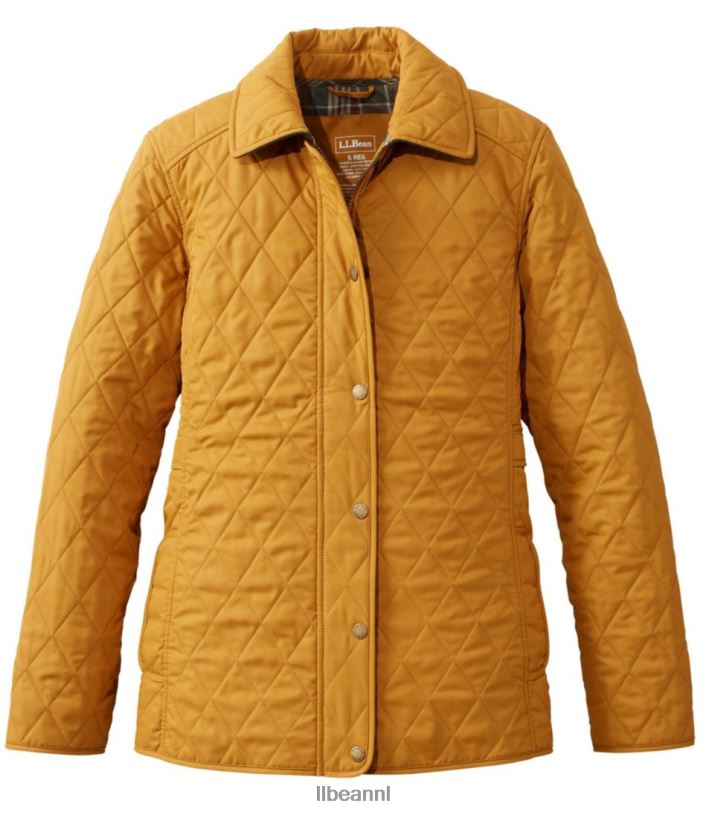 l_l_bean_vrouwen_gewatteerde_rijjas_helder_brons_bovenkleding_vt064832.jpg L.L.Bean vrouwen gewatteerde rijjas helder brons bovenkleding VT064832 - Image 1