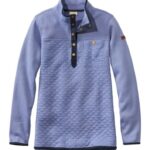 L.L.Bean vrouwen gewatteerde trui ridderspoor kleding VT0647003