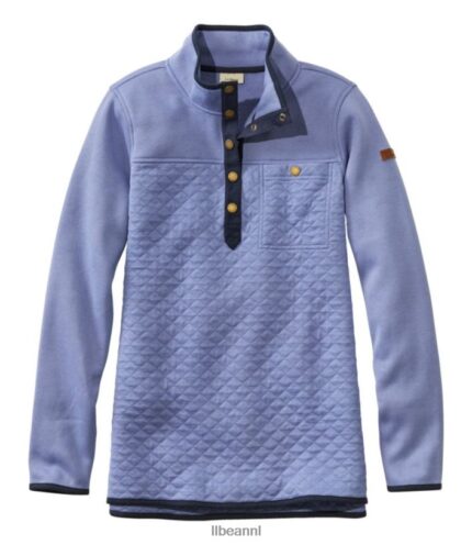 L.L.Bean vrouwen gewatteerde trui ridderspoor kleding VT0647003