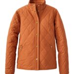 L.L.Bean vrouwen gezellig gewatteerd jasje Adobe bovenkleding VT064838