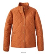 L.L.Bean vrouwen gezellig gewatteerd jasje Adobe bovenkleding VT064838