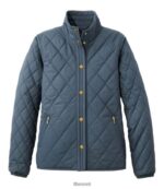 L.L.Bean vrouwen gezellig gewatteerd jasje rangeley blauw bovenkleding VT0643604