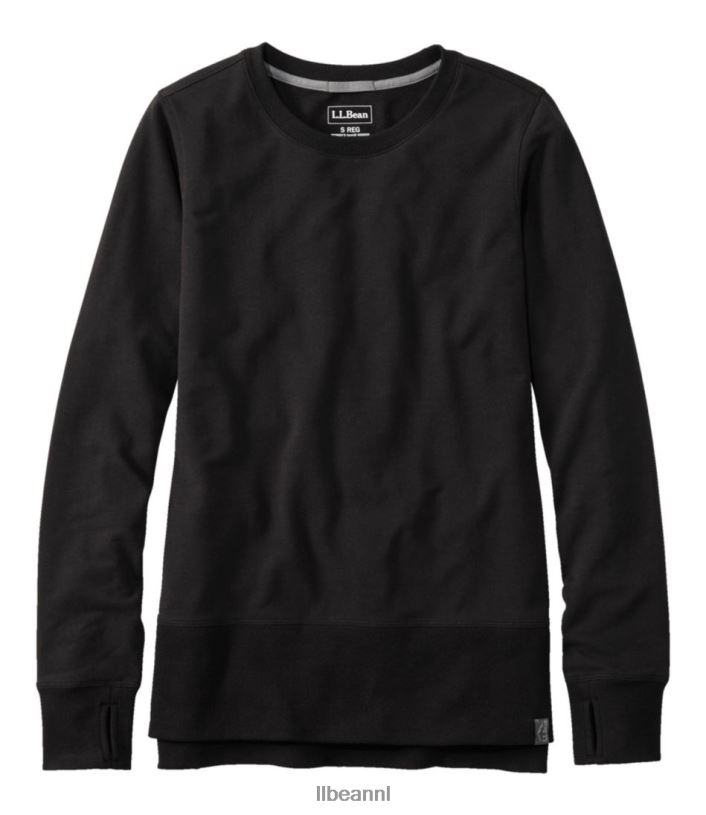 l_l_bean_vrouwen_gezellig_sweatshirt_middernacht_zwart_kleding_vt0647282.jpg L.L.Bean vrouwen gezellig sweatshirt Middernacht zwart kleding VT0647282 - Image 1