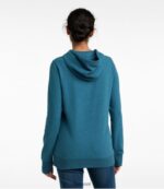 L.L.Bean vrouwen gezellige kamphoodie sparren heide kleurenbalken kleding VT0646577 - Image 3