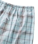 L.L.Bean vrouwen gezellige pyjamaset helder marineblauw/zeedennen plaid kleding VT0643004 - Image 4