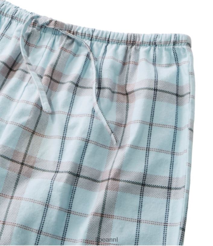 L.L.Bean vrouwen gezellige pyjamaset helder marineblauw/zeedennen plaid kleding VT0643004 - Image 4