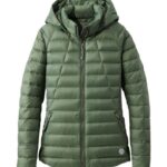 L.L.Bean vrouwen grenzeloos hybride donsjack tijm bovenkleding VT0643646
