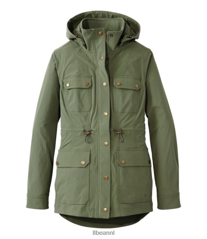 l_l_bean_vrouwen_grenzeloos_softshelljack_diepe_olijf_bovenkleding_vt0645086.jpg L.L.Bean vrouwen grenzeloos softshelljack diepe olijf bovenkleding VT0645086 - Image 1