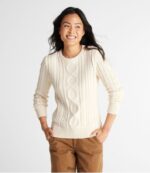 L.L.Bean vrouwen Heritage zachte katoenen visserstrui gedempte rozenheide kleding VT064514 - Image 2