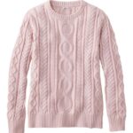 L.L.Bean vrouwen Heritage zachte katoenen visserstrui gedempte rozenheide kleding VT064514