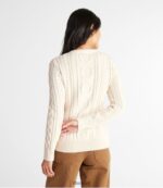L.L.Bean vrouwen Heritage zachte katoenen visserstrui gedempte rozenheide kleding VT064514 - Image 3