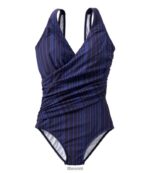 L.L.Bean vrouwen het vormgeven van badkleding donkerste marineblauwe bladeren kleding VT0646517 - Image 3