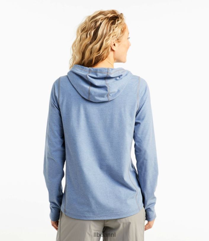 L.L.Bean vrouwen hoodie met insectenschild donker barnsteen kleding VT0645236 - Image 3