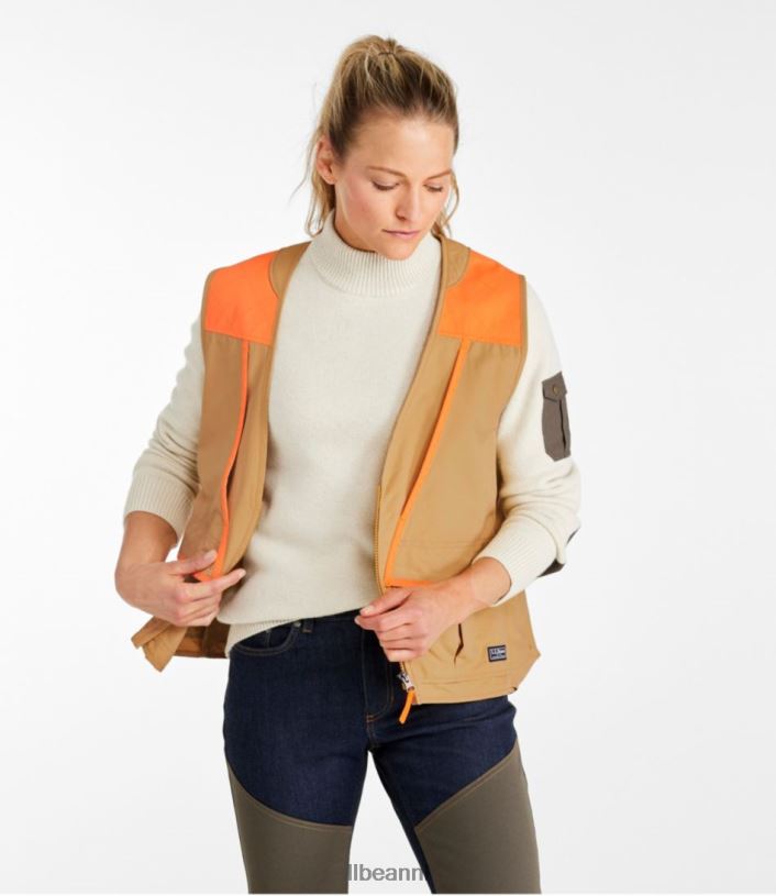L.L.Bean vrouwen hoogland jacht ves kloof kaki uitrusting voor buiten VT0642086 - Image 2
