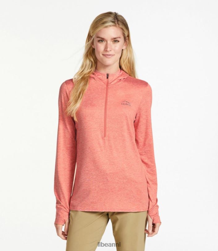 L.L.Bean vrouwen Insect Shield pro gebreide hoodie blauwe asterheide kleding VT064349 - Image 2