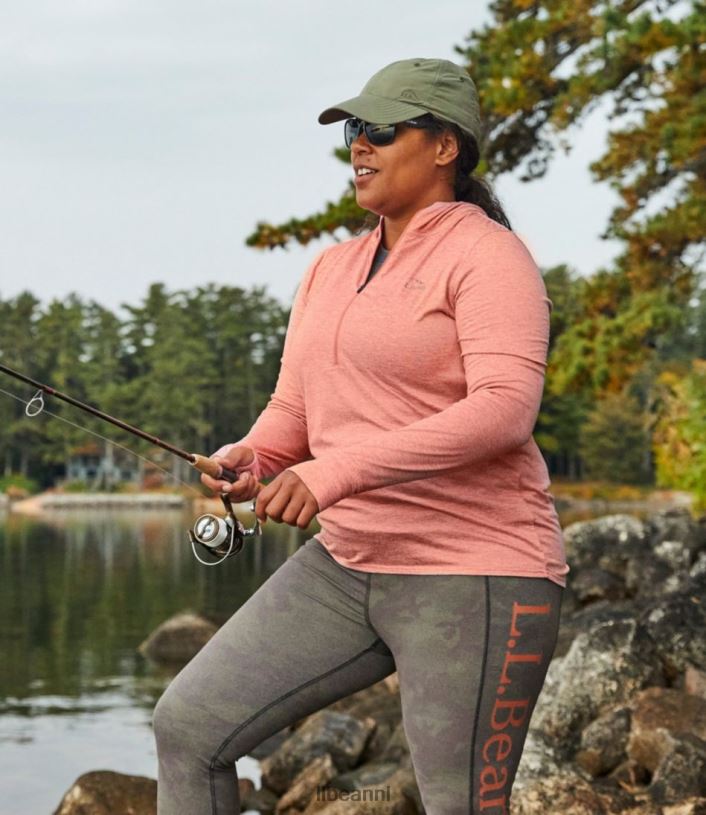 L.L.Bean vrouwen Insect Shield pro gebreide hoodie diepe olijfheide kleding VT0643232 - Image 5