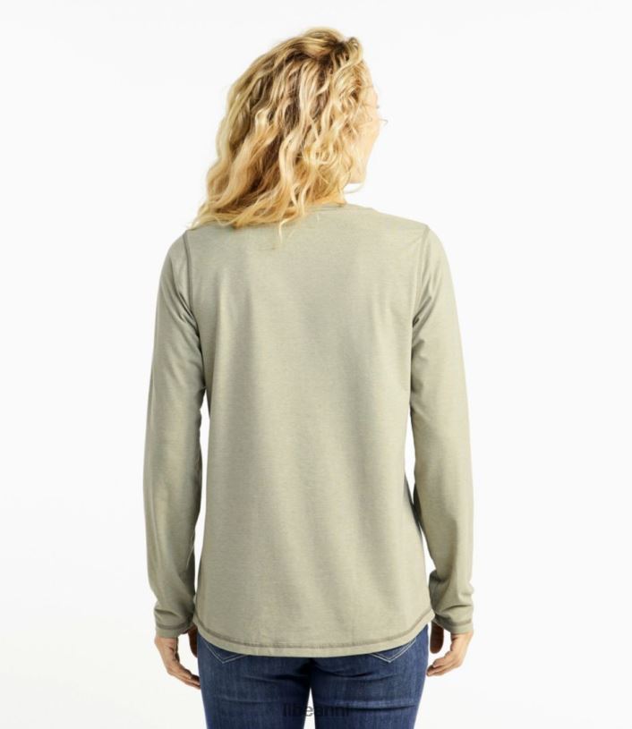 L.L.Bean vrouwen insectenschild veld-T-shirt donker barnsteen kleding VT0645224 - Image 3