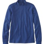 L.L.Bean vrouwen interlock-coltrui alpine blauw kleding VT064424