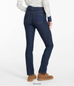 L.L.Bean vrouwen jeans met echte vorm gewassen indigo kleding VT064310 - Image 2