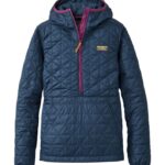 L.L.Bean vrouwen katahdin geïsoleerde trui marineblauw bovenkleding VT0645089