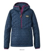 L.L.Bean vrouwen katahdin geïsoleerde trui marineblauw bovenkleding VT0645089