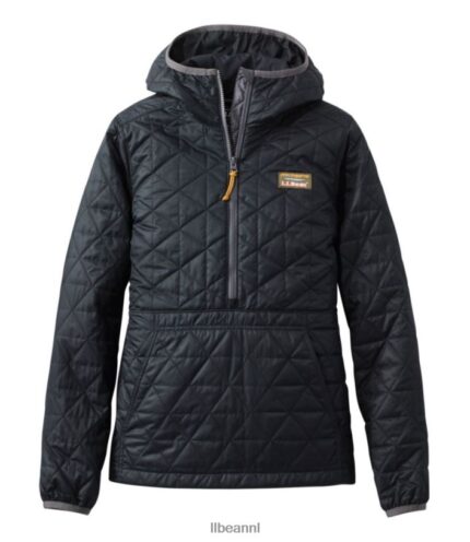 L.L.Bean vrouwen katahdin geïsoleerde trui zwart bovenkleding VT0647219