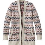 L.L.Bean vrouwen katoenen ragg-trui room kleding VT0645911