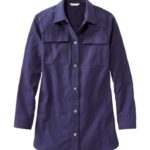 L.L.Bean vrouwen kenmerkend zeemhemd donkerste marine kleding VT0643436