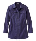 L.L.Bean vrouwen kenmerkend zeemhemd donkerste marine kleding VT0643436