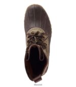 L.L.Bean vrouwen kenmerkende jachtschoen van gewaxt canvas zwart schoenen VT0641195 - Image 4