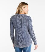 L.L.Bean vrouwen kenmerkende katoenen visserstuniektrui roze grapefruit gewassen kleding VT064586 - Image 3