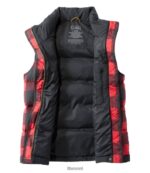 L.L.Bean vrouwen Klassiek bergdonsvest rijke rode buffelplaid bovenkleding VT064931 - Image 4