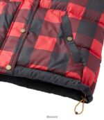 L.L.Bean vrouwen Klassiek bergdonsvest rijke rode buffelplaid bovenkleding VT064931 - Image 6