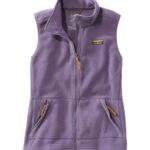 L.L.Bean vrouwen Klassiek bergfleecevest gedempt paars bovenkleding VT064844