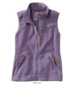 L.L.Bean vrouwen Klassiek bergfleecevest gedempt paars bovenkleding VT064844