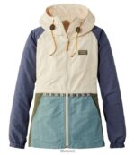 L.L.Bean vrouwen Klassiek bergjack natuurlijk/mineraalblauw bovenkleding VT064826