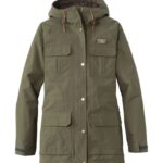 L.L.Bean vrouwen Klassiek waterbestendig bergjack kelp groen bovenkleding VT0646025