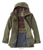 L.L.Bean vrouwen Klassiek waterbestendig bergjack kelp groen bovenkleding VT0646025 - Image 5